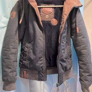Naketano Jacket with warm fur lining.